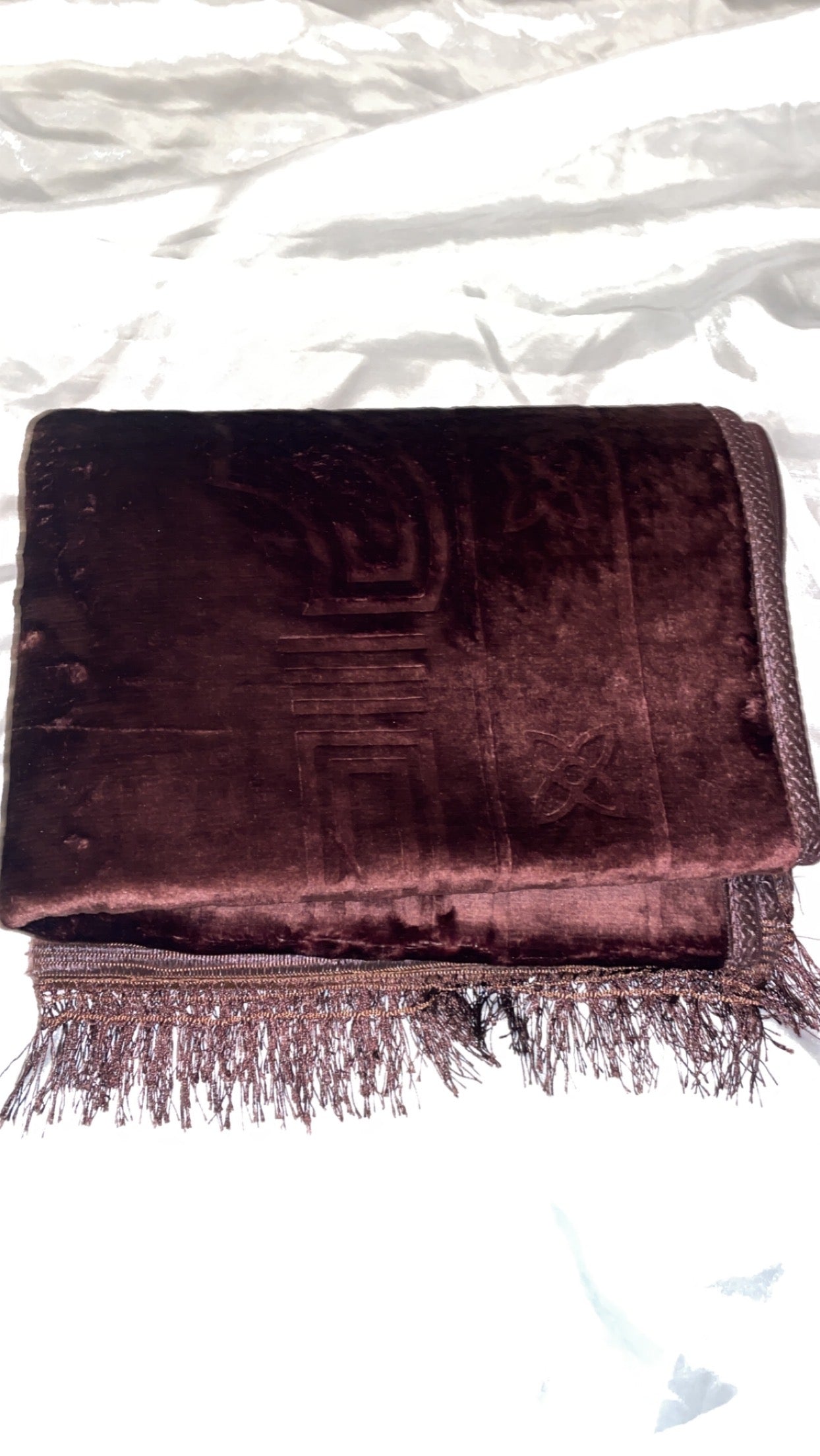 Tapis en velours épais marron - sans personnalisation