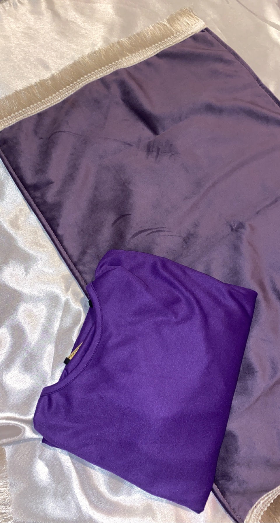 Tapis enfant violet - sans personnalisation