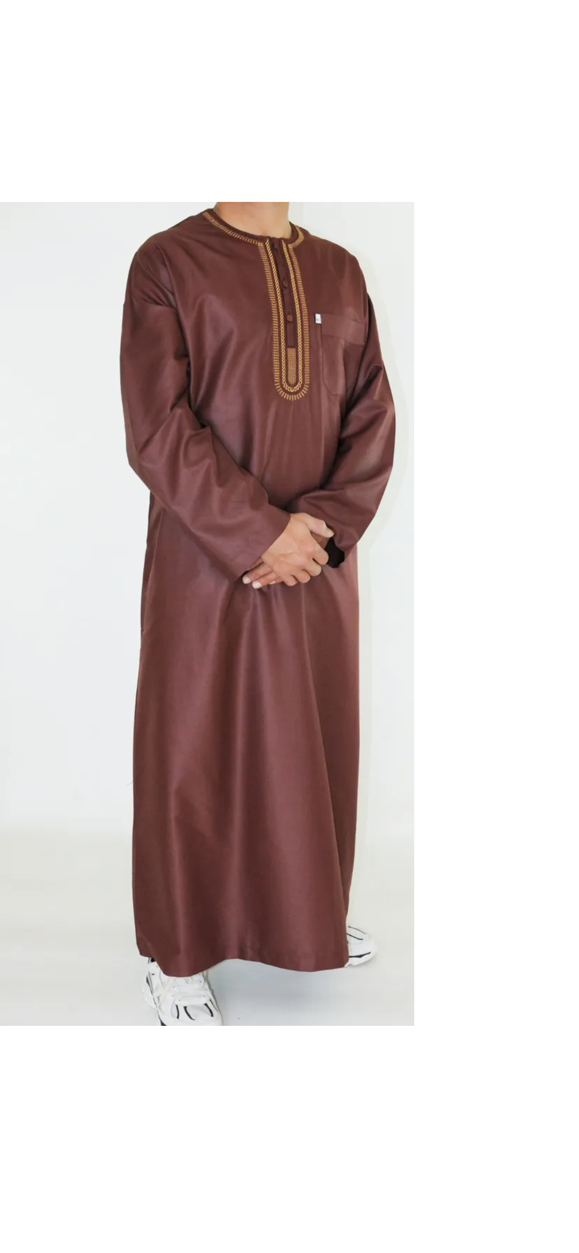 Qamis SP vert sans personnalisation
