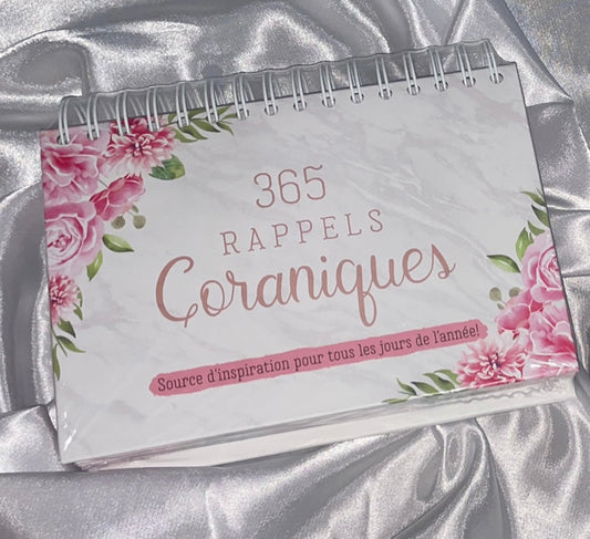 365 Rappels coraniques - blanc/rose