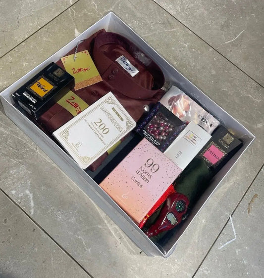 Grande boîte coffret transparente - personnalisation du prénom + phrase