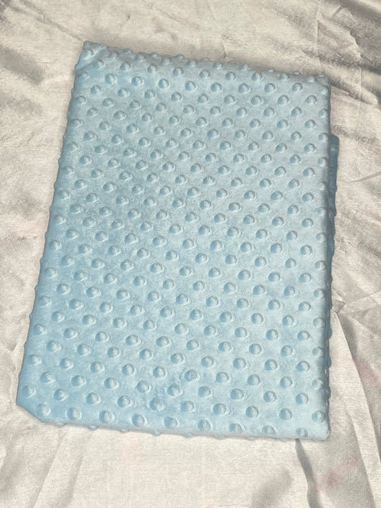 Couverture bleue personnalisée