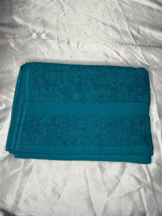 Grande serviette bleu clair - personnalisée