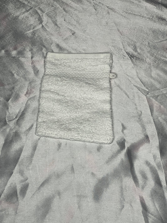 Gant de toilette blanc - personnalisé