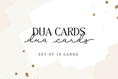 Pack de 10 duaas - invocations à avoir dans toute la maison.