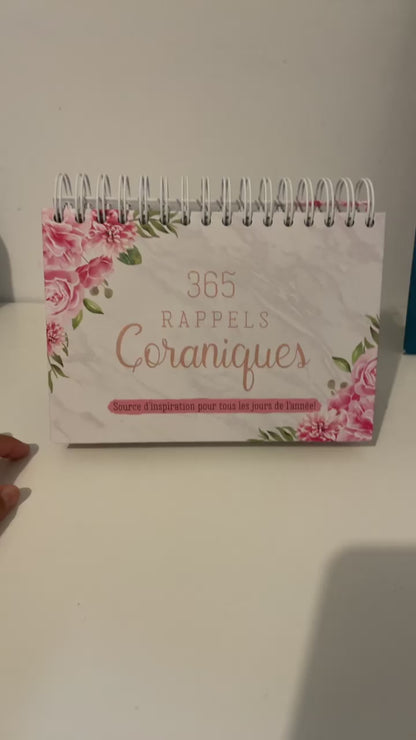 365 Rappels coraniques - blanc/rose